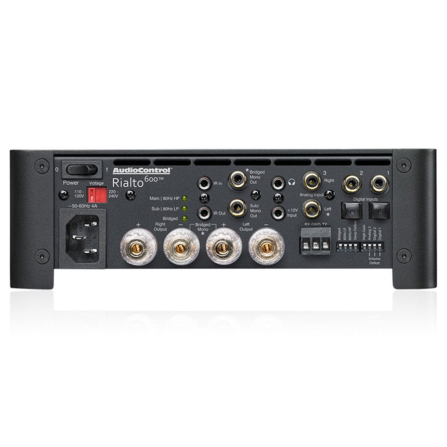 AudioControl High-Power Amp w / DAC and Preamp VC (120v) (black)