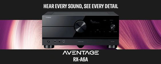 RX-A6A AVENTAGE 9.2-Channel AV Receiver with 8K HDMI and MusicCast, Black