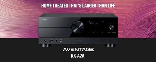 RX-A2ABL Yamaha AVENTAGE 7.2-channel AV Receiver with 8K HDMI and MusicCast, Black
