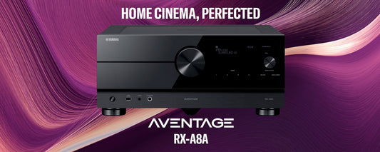 RX-A8ABL Yamaha AVENTAGE 11.2-channel AV Receiver with 8K HDMI and MusicCast, Black