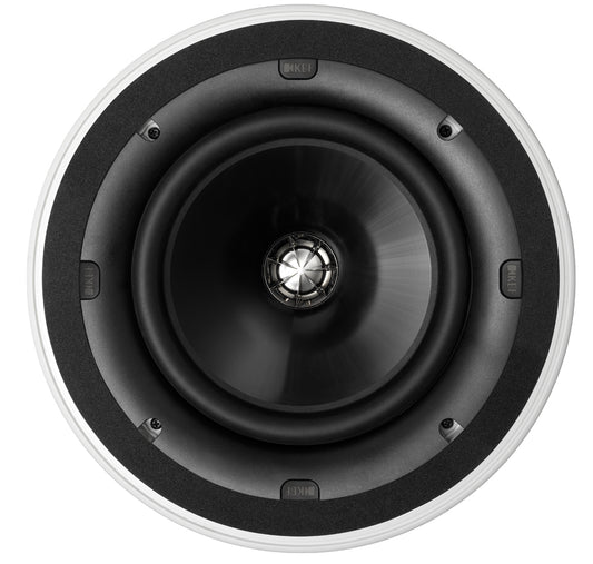 KEF Q Series 6.5" 8OHM 89DB 38HZ - 34KHZ 125W In-Ceiling Round Speaker, White (Single))