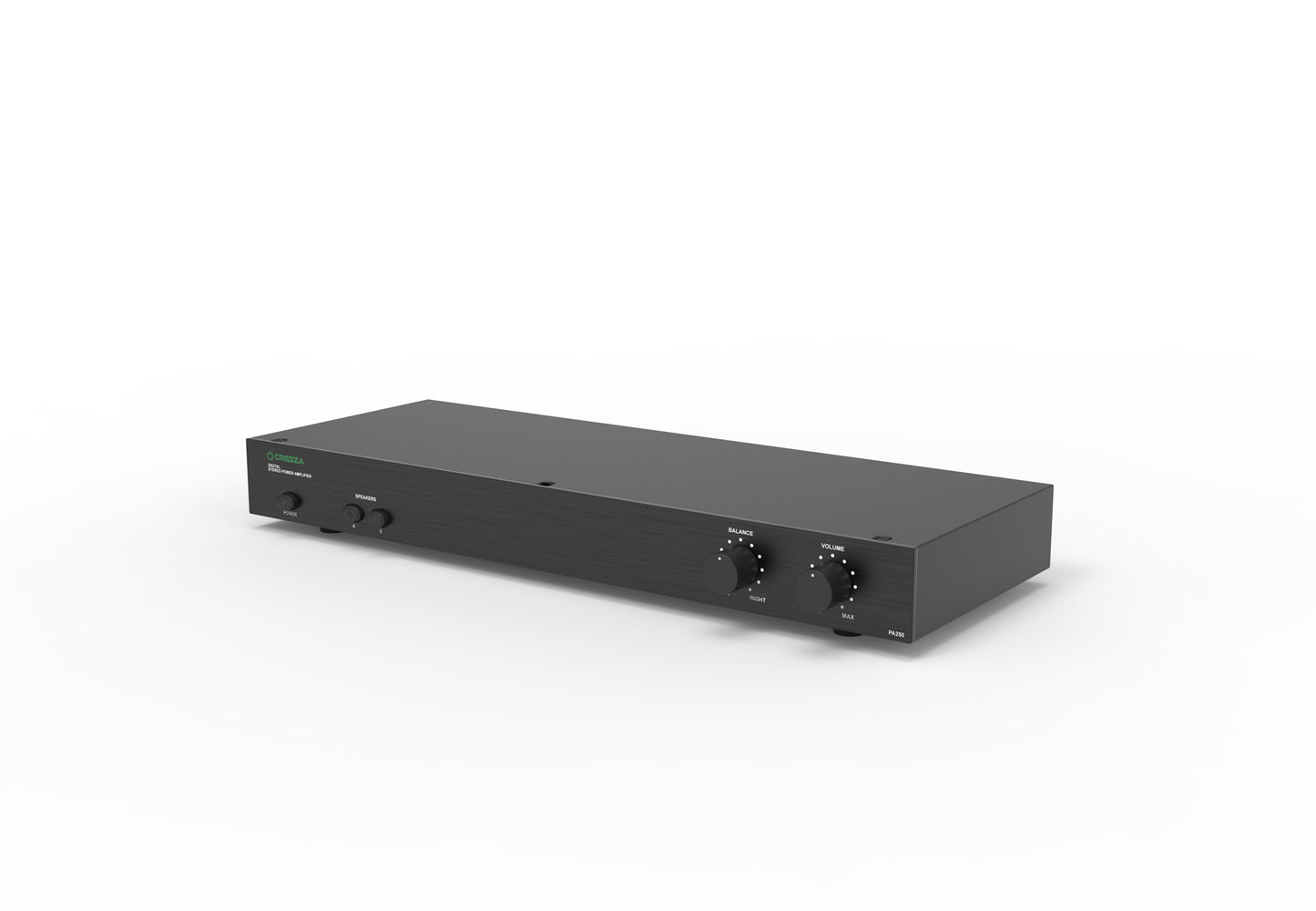 CRESZA Two-Channel Digital Power Amplifier, 50 watts RMS per channel @ 8 ohms