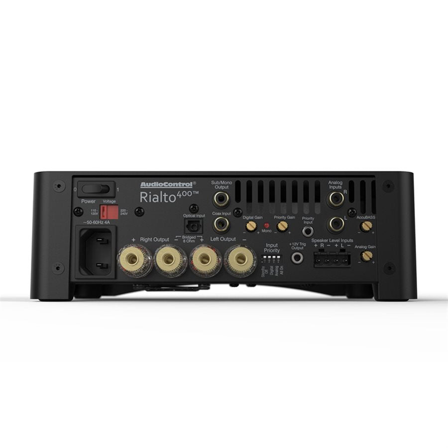 AudioControl High-Power Amplifier with Digital Audio Inputs
